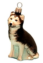 Husky - Dog Ornament